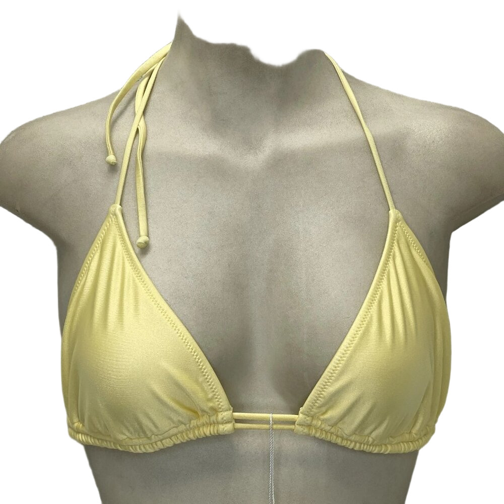 NEW Bananhot Kyma String Bikini Top • Size M • Yellow